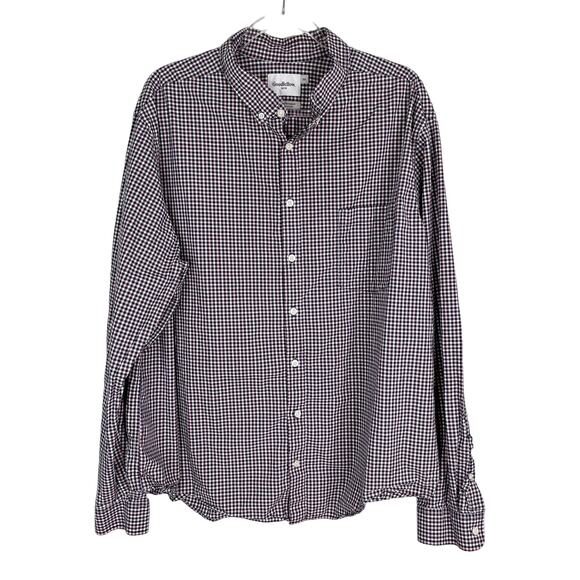 Goodfellow & Co Button Down Shirt Standard Check XXL - Picture 1 of 9